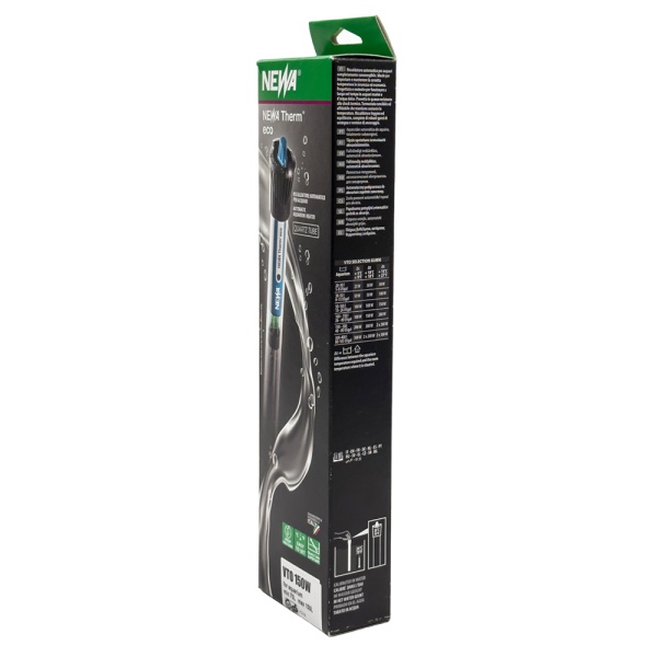 Нагреватель для воды аквариума Newa Therm Eco VTO150 220-240V 50Hz 150W с терморегулятором автоматический 50-150 л