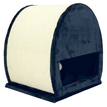 Когтеточка-домик 45х40х50 см, черный