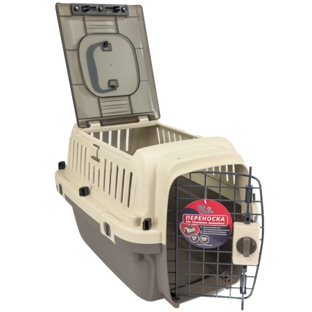 Переноска Superior Range 51х33х33 см для кошек и собак Pet Choice с креплением к ремню безопасности автомобиля​