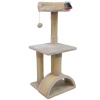 Когтеточка-комплекс 36х36х88 см, кремовый