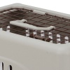 Переноска Safari Range 50х35х32 см для кошек и собак Pet Choice с металлической верхней решеткой, коричневый​