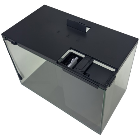 Аквариум Pawgether GR1S 14 л, WI-FI, с фильтром и LED-лампой, черный​