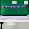 Аквариум Boyu EC-600 панорамный, 66 л, с фильтром и LED-лампой, зеленый
