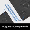 Двухслойный коврик под лоток 45х60 см для кошачьего туалета, серый 