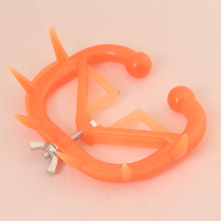 Кольцо против самовыдаивания, 10,5х7,5 см, оранжевый