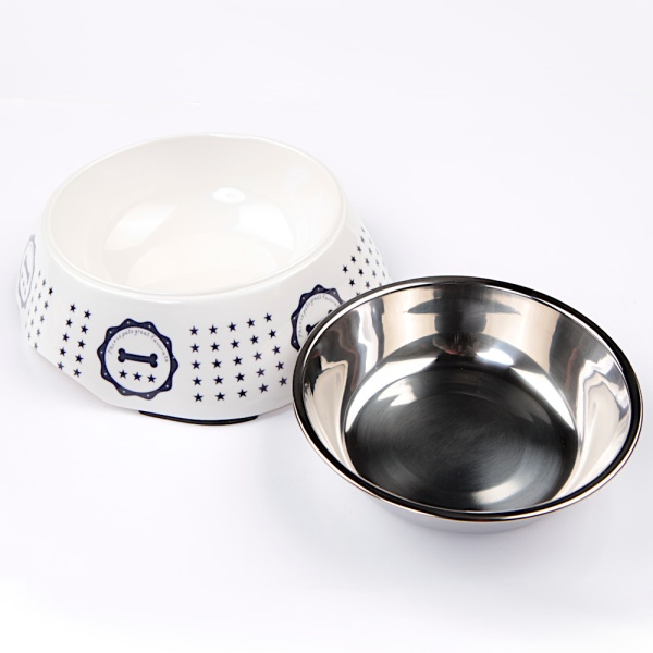 Миска, 14x19x5.5 см, 420 мл, косточка