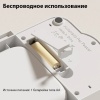 Автокормушка Petzengo PF22-Dual 2 секции 350+350 мл с охлаждением, для влажного и сухого корма, белая