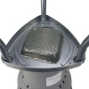 Зернодробилка HobbyFarm EM-50WL, на ножках для измельчения зерна электрическая с функцией мельницы / в комплекте 4 сита