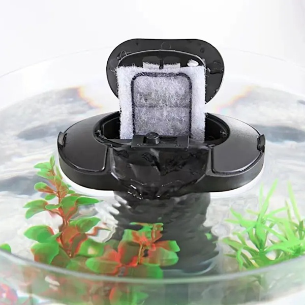 Аквариум Boyu DY-1A Desktop панорамный 3,6 л, настольный с фильтром и светильником