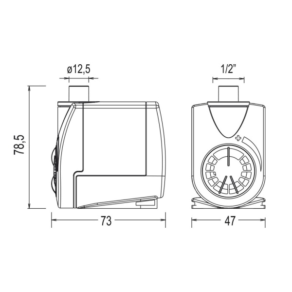 Помпа для фонтана Newa Jet NJ800-P