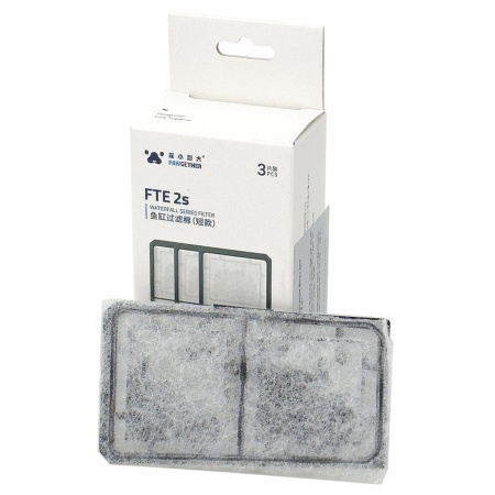Фильтрующий картридж FTE2S для аквариумов Pawgether WF 1/2/3/6, Boyu DY, 3 шт.